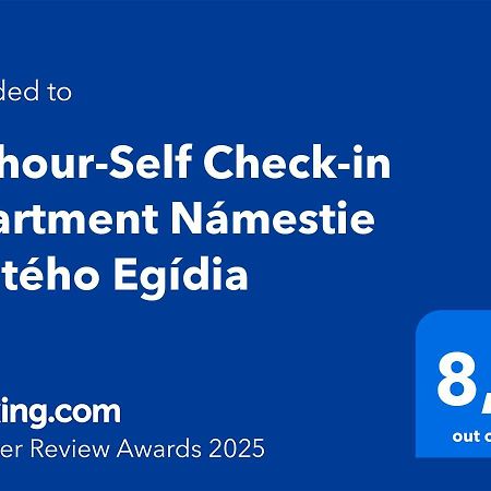 24 Hour-Self Check-In Apartment Namestie Svaeteho Egidia بوبراد المظهر الخارجي الصورة