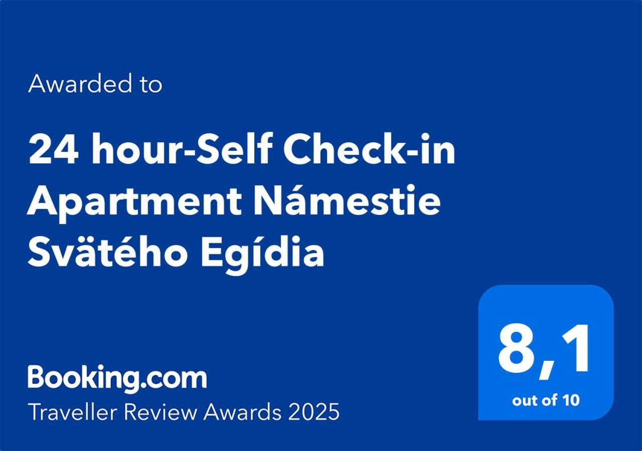 24 Hour-Self Check-In Apartment Namestie Svaeteho Egidia بوبراد المظهر الخارجي الصورة
